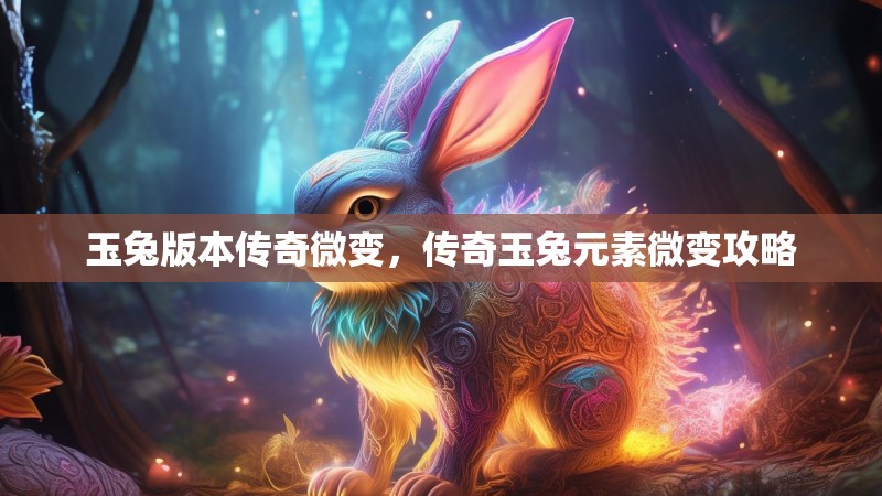 玉兔版本传奇微变,传奇玉兔元素微变攻略